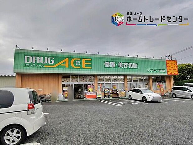 ドラッグ・エース本町店（約860m）