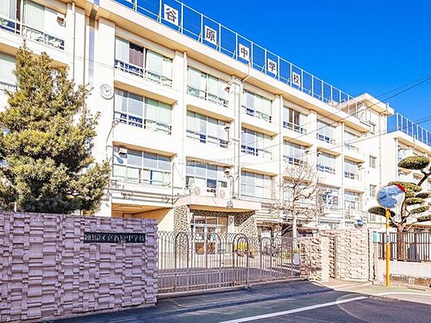練馬区立谷原中学校（約860m）