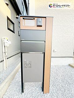 宅配ボックス・郵便受け付き門柱