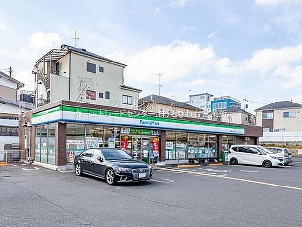 ファミリーマート朝霞膝折三丁目店（約509m）