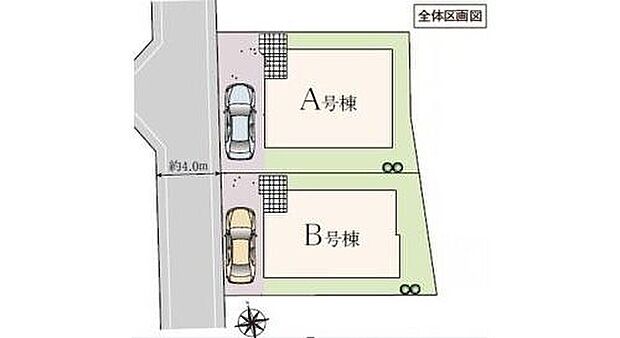 【☆全体区画図☆】カースペースございます。