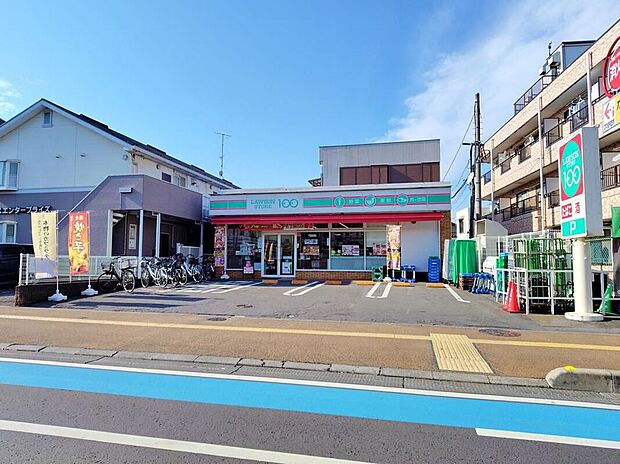 ローソンストア100志木本町店（約470m）