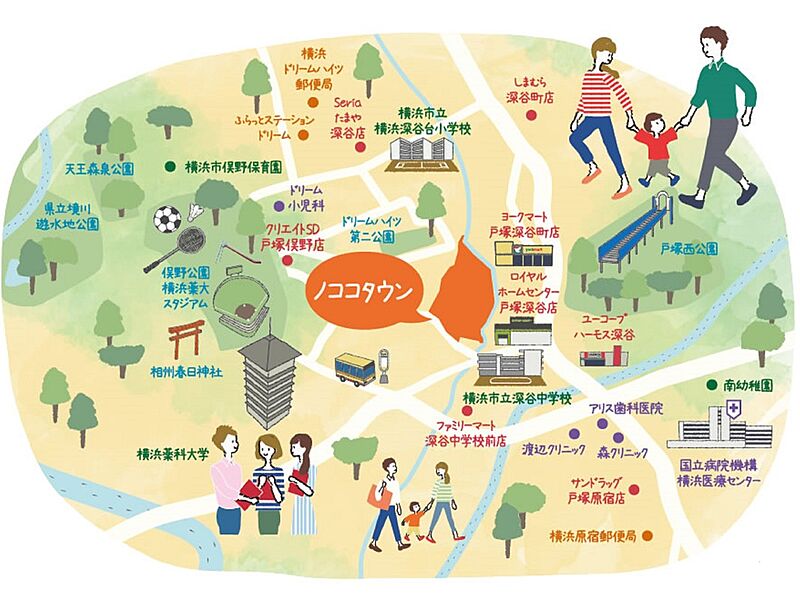 ノココタウン 子育て世代１６０家族のエコタウン 太陽光発電 床暖房 高断熱 充実の周辺環境の一戸建て 年9月末 90 98ｍ2 100 14ｍ2 2ldk 4ldk 3 080万円 3 980万円