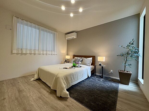 【居室】優雅さと心地よさを同時に実現した居住空間※現地モデルハウス画像