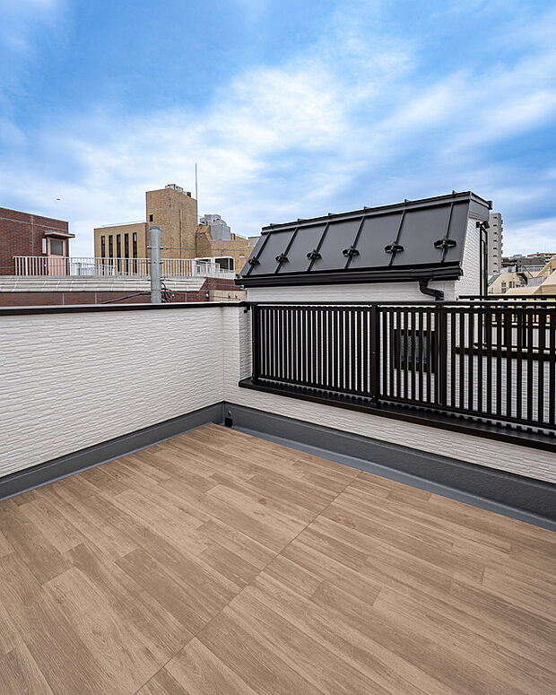 【ワイドバルコニー】※同仕様モデルハウス写真
