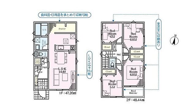 (3号棟)、価格3499万円、4LDK、土地面積101.96m2、建物面積95.64m2