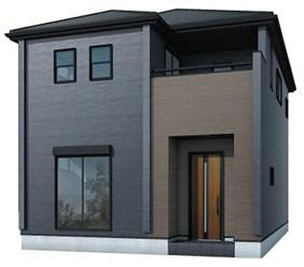 (1号棟完成予想図 )お客様のすまいと安全を守る大切な住宅だからこそ、実際の建物の作りと安心感をぜひ現地にてご体感ください!ご見学予約受付です!※イメージ画像は実際とは異なる場合があります。