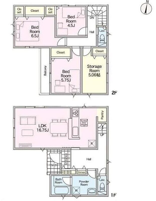 (1号棟)、価格5980万円、3LDK+S、土地面積110.88m2、建物面積96.38m2

