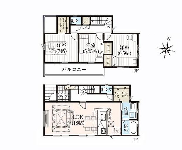 (2号棟)、価格3199万円、3LDK、土地面積165.59m2、建物面積94.81m2