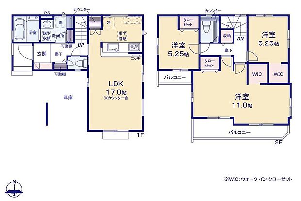 (1号棟)、価格4198万円、3LDK、土地面積104.07m2、建物面積114.56m2