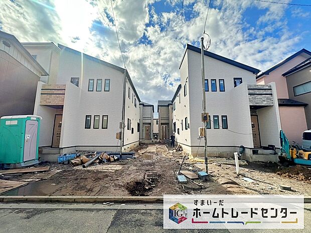 【前面道路含む現地写真】本日のご見学も可能です。スムーズにご対応が可能です。無料送迎も承ります。飯田グループの販売専門会社だからこそ出来る事がございます。