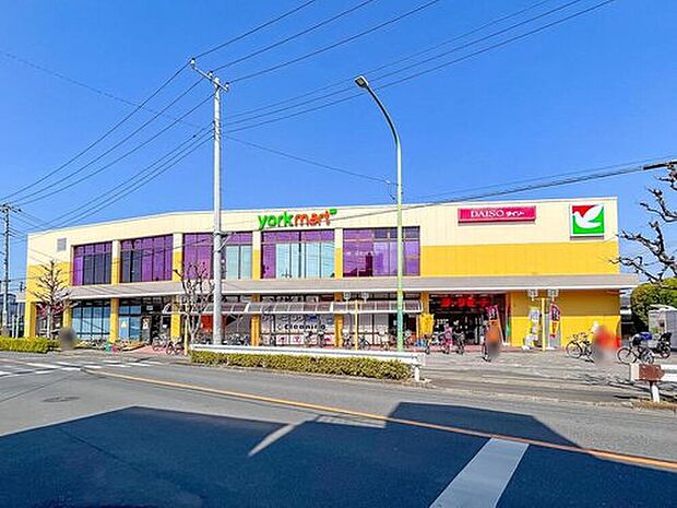 ヨークマート芝前川店（約300m）