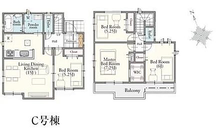 ☆ウォークインクローゼットを設置☆
衣類だけでなく、鞄などの小物からスーツケースやレジャー用品などの大きな物までたっぷり収納できます♪ 