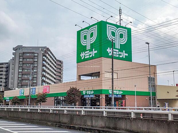 サミットストア 鳩ヶ谷駅前店（約800m）