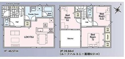 ☆LDKに収納を設置☆LDKに収納スペースを設置しました。すぐ使う物でも隠しておきたい掃除道具などの収納にも便利です♪洗面室を広くとっており2ドアで回遊もできて家事導線がスムーズ☆ 
