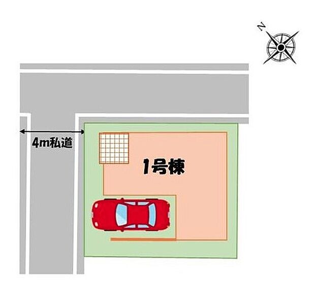 【区画図】ビルトインガレージ1台分をご用意♪
小学校は徒歩9分の安心なエリア☆
周辺は閑静な住宅地で商業施設なども充実しております◎是非ご覧ください♪