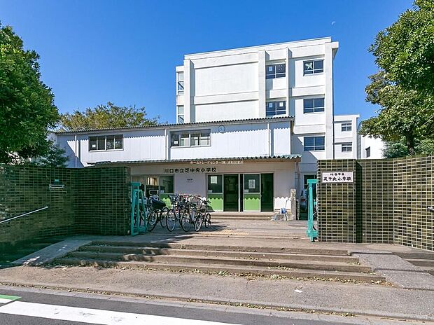 川口市立芝中央小学校（約130m）