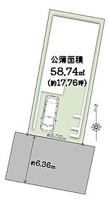 ■約17坪の敷地！
■駐車1台可能◎ 