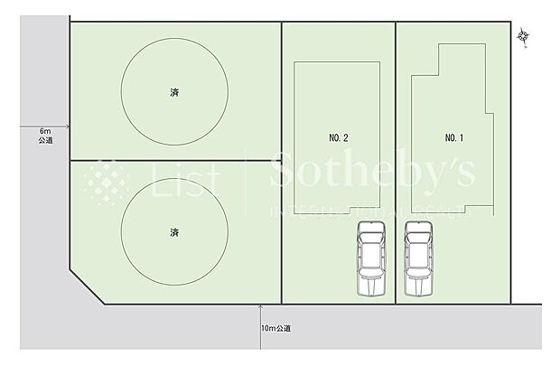【全体区画図】※図面と異なる場合は現況を優先。