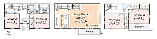 【4LDK】※図面と異なる場合は現況を優先。