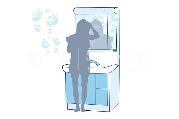 【その他設備】◆収納力のあるスッキリした洗面台で毎日のスタートを気持ち良く!朝の時短にはシャワー付洗面台が便利ですね♪