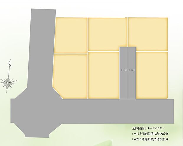 限定6区画＜自由設計＞庭付き２階建ての街が誕生！外観・内装・間取り・設備など理想のマイホームを実現することができます。