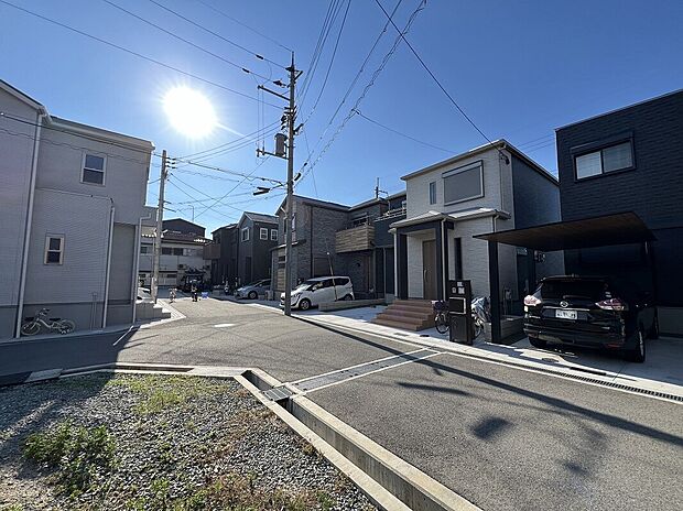 【ラスト1!ぜひ現地で周辺環境や現場の雰囲気をご体感ください】いよいよ残り1区画となりました!街並みが綺麗な現地の様子をぜひ一度ご体感ください。(2026年6月撮影)