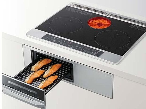 【【IHクッキングヒーター】】毎日の調理がもっと快適に。
お手入れ簡単なフラットデザインと直感的な操作性で、使いやすさ抜群。