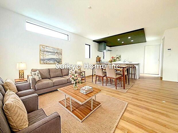 リビング※家具等はCG加工しております