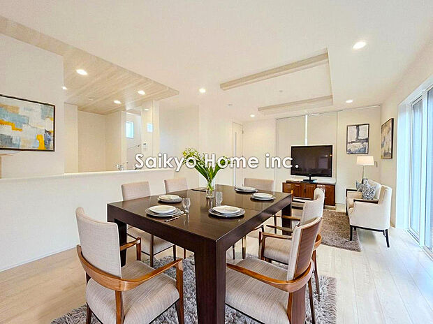 リビング※家具等はCG加工しております