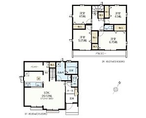 【ご成約プレゼント対象物件・複数物件まとめて観覧可】立川市高松町2丁目　新築分譲住宅　全2棟 その他