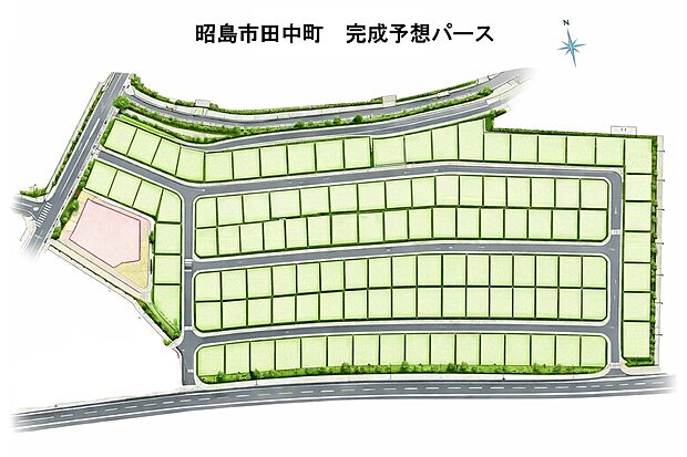 区画図　※CGによるイメージパースです