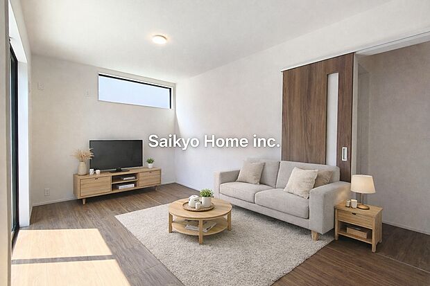 リビング※家具等はCG加工しております。