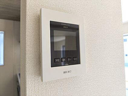 【モニター付きインターホン】