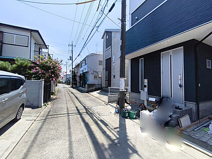 前面道路