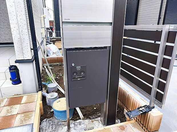 【【宅配ボックス】】 お出かけ時に便利な宅配ボックス。エコにも貢献！