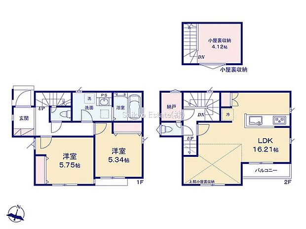 間取り図(2号棟)