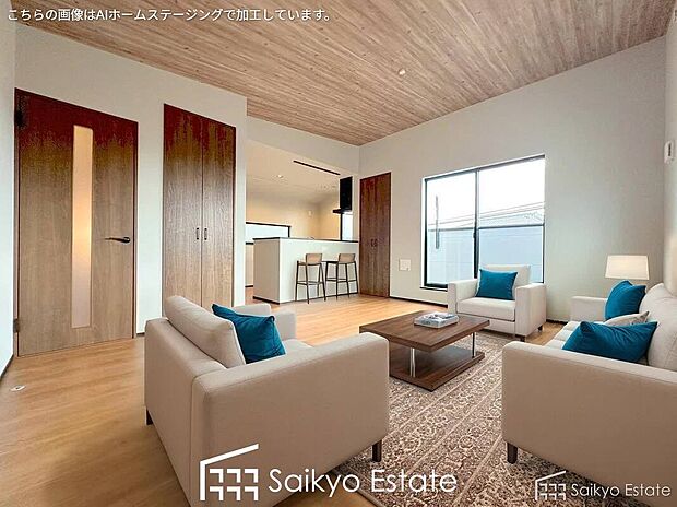 リビング（6号棟）
