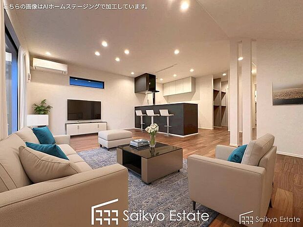 リビング※家具類はCG加工しています。


