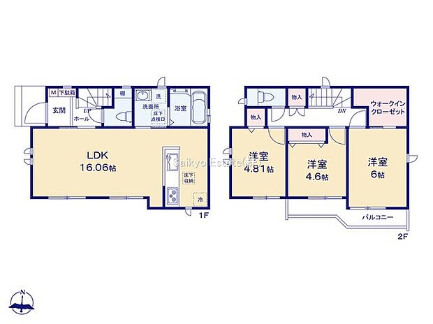 間取り図（A号棟）