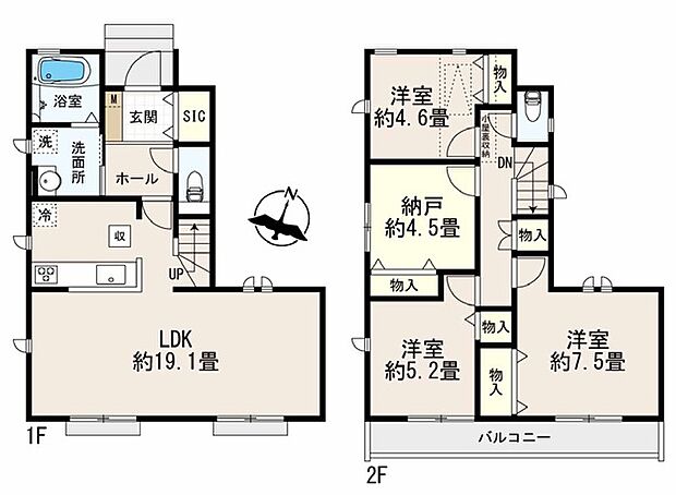 間取り図（A号棟）