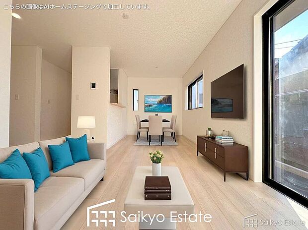 リビング※家具類はCG加工しています。

