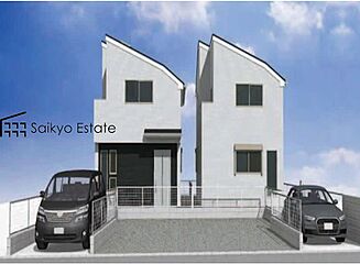 杉並区本天沼3丁目　新築分譲住宅　全3棟 外観