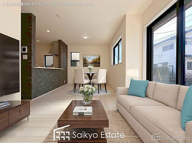 リビング※家具類はCG加工しています。

