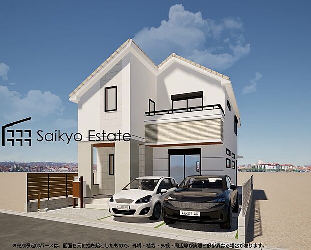 外観完成予想図
