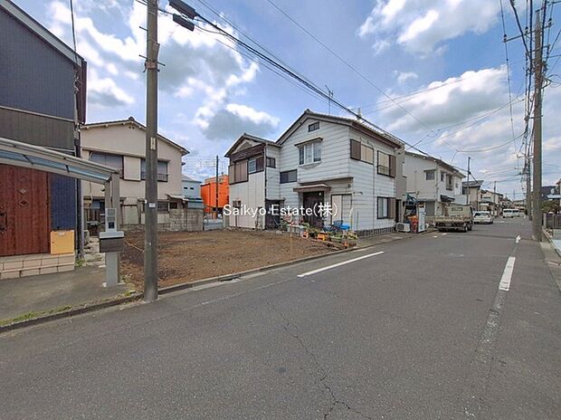 前面道路
