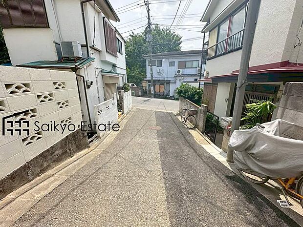 前面道路