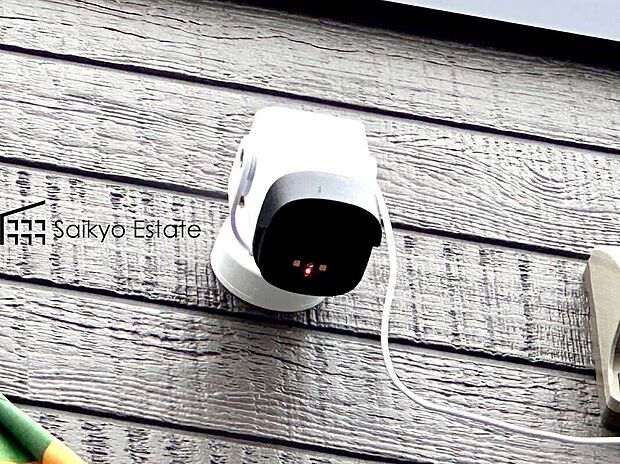 【防犯カメラ【施工例】】「防犯カメラ」がございますので、キュリティ良好です。安心してお暮しいただけます。