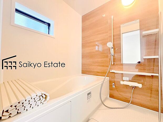 【浴室（施工例）】一日の疲れを癒してくれるバスルーム♪雨の日のお洗濯にも大活躍な浴室暖房乾燥機付きです！