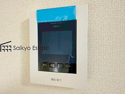 【モニター付きインターホン】